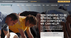 Desktop Screenshot of empoweredfit.com